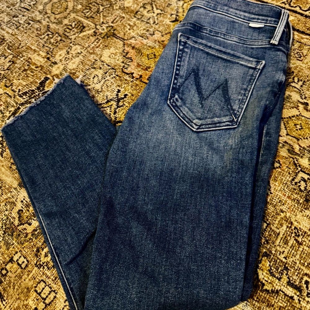 Mother straight leg jeans